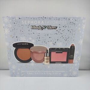 Sephora Favorites Blush N' Glow Cheek Set 5pc Holiday Must Have Makeup Kit